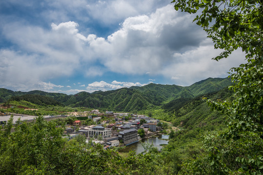 水长城风光