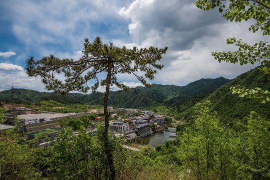 水长城风光