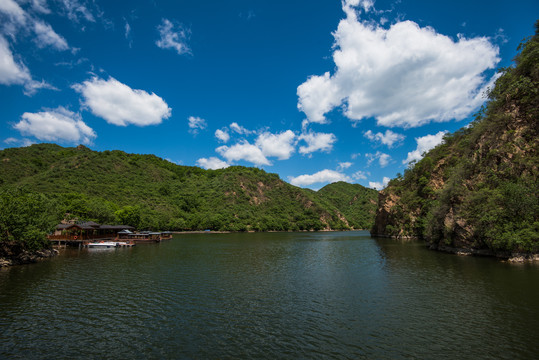 水长城风光