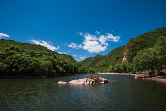 水长城风光