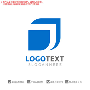 J字母標(biāo)志logo