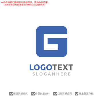 G字母标志logo