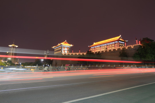 西安永宁门夜景