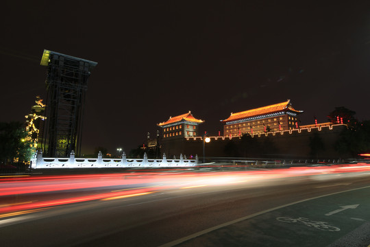 西安永宁门夜景