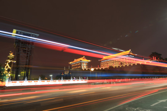 西安永宁门夜景