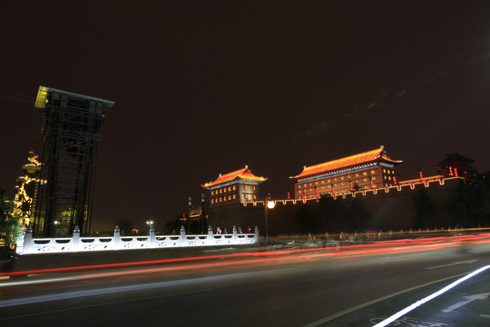 西安永宁门夜景