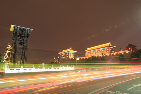 西安永宁门夜景