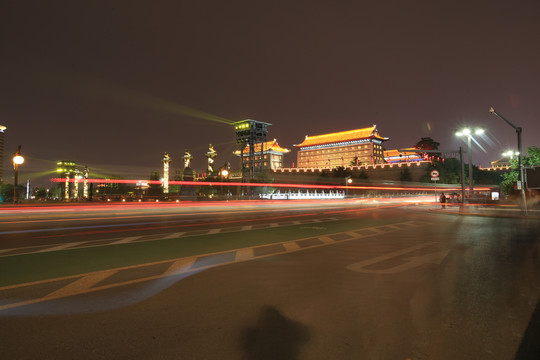 西安永宁门夜景