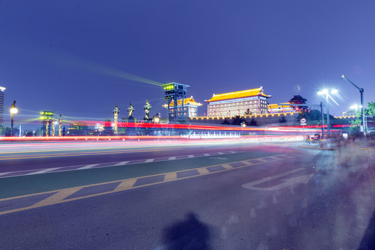 西安永宁门夜景