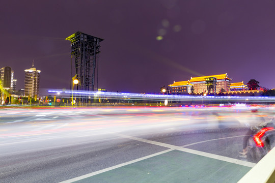 西安永宁门夜景