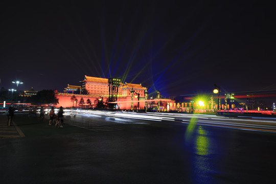 西安永宁门夜景