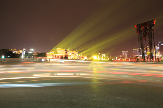 西安永宁门夜景