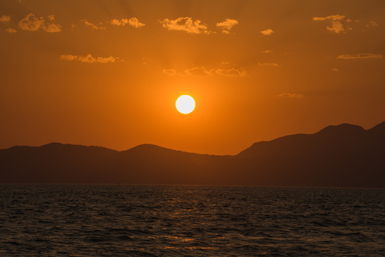 夕阳落日