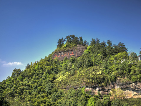 江山江郎山石刻风光