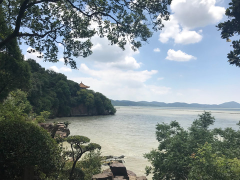 江南无锡旅游太湖鼋头渚风景摄影