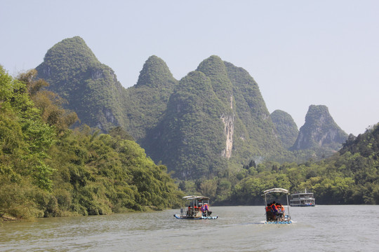 桂林漓江山水景