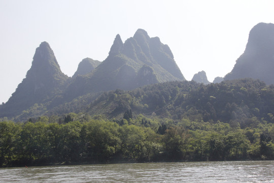 桂林漓江山水景