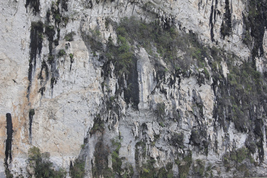 桂林漓江山水景江边岩