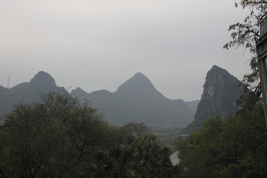 桂林漓江山景