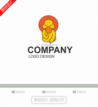 佛系鴨子LOGO