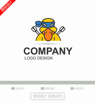 鴨子廚師LOGO