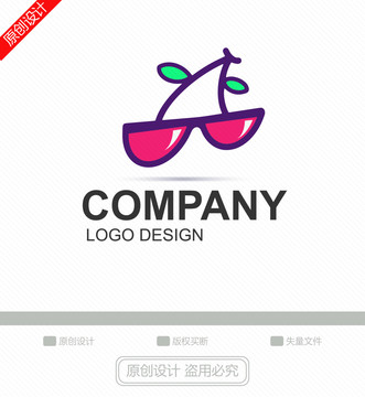 樱桃眼镜LOGO