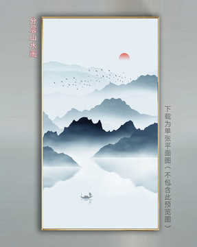 山水玄關(guān)畫