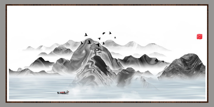 現(xiàn)代水墨