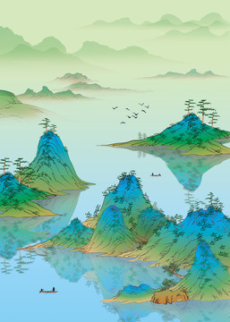綠水青山