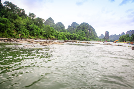 桂林漓江山水景