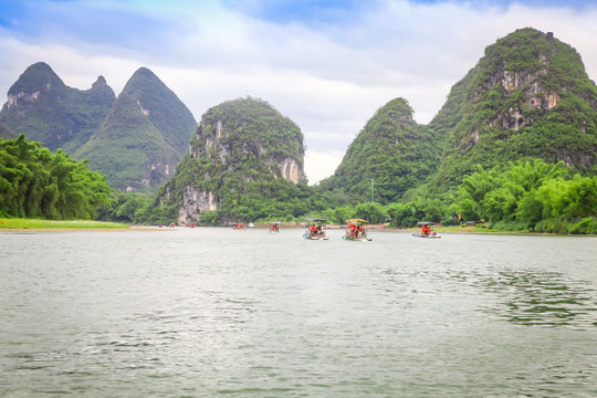 桂林漓江山水景