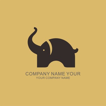 大象標志logo