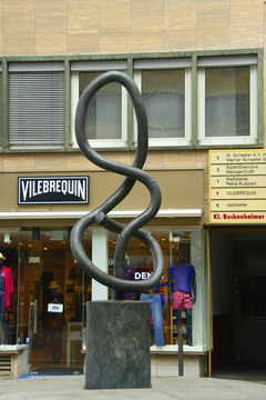 德国法兰克福城市雕塑