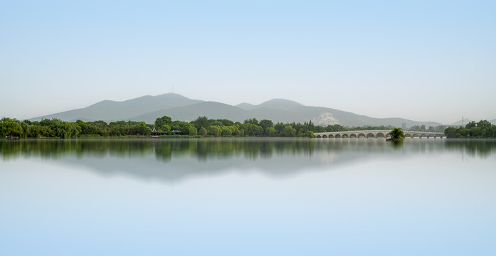 云龙湖山水风景