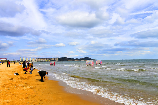 青岛西海岸金沙滩