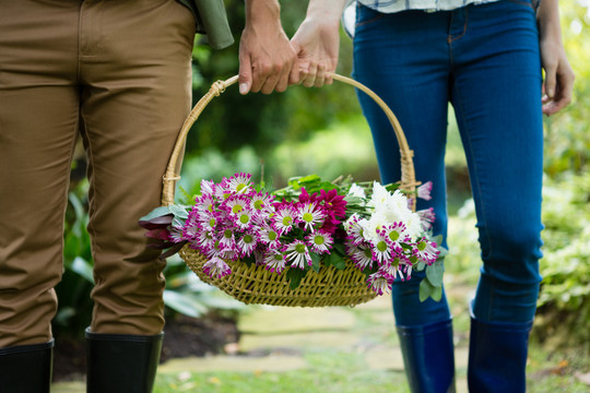 花篮行走夫妇中段