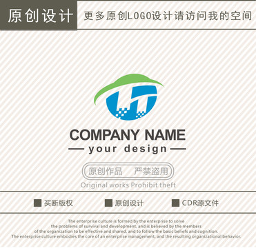 T字母智能通訊logo