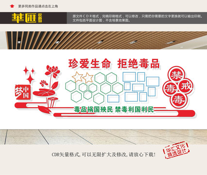戒毒所相片墻