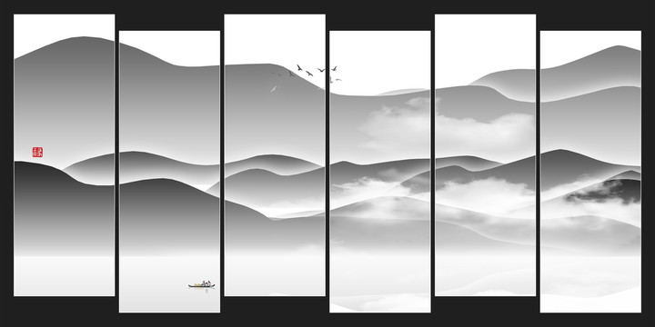 簡(jiǎn)約水墨