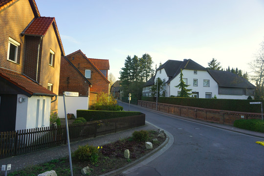 德国的乡村民宅小楼