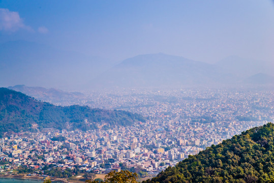 尼泊尔博卡拉山谷