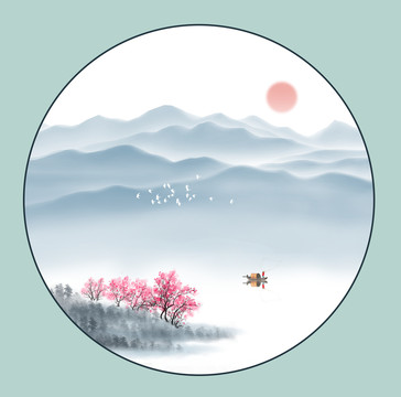 山水畫