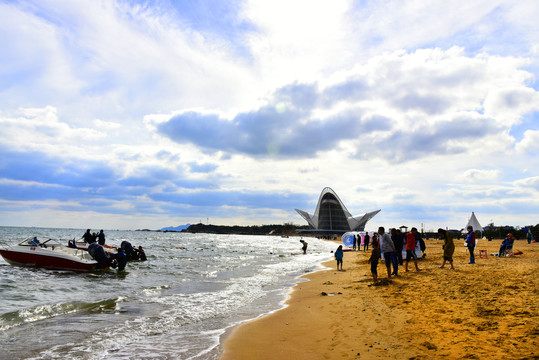 青岛西海岸金沙滩