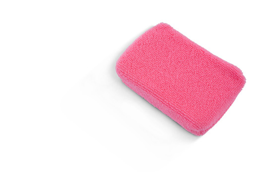 粉色沐浴海绵