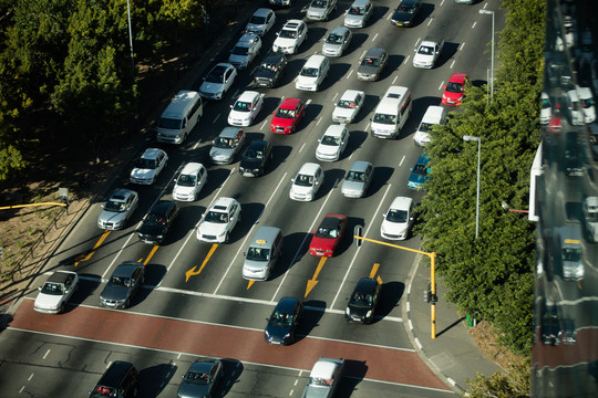 道路交通大角度图