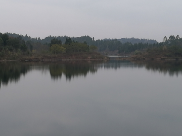 青山绿水水库湖泊