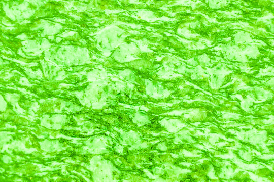 绿色透光玉石纹理