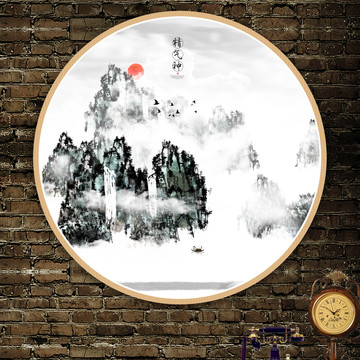 玄關(guān)壁畫