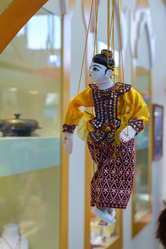 缅甸提线木偶