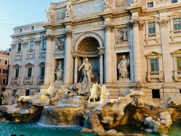 罗马巴洛克式喷泉
